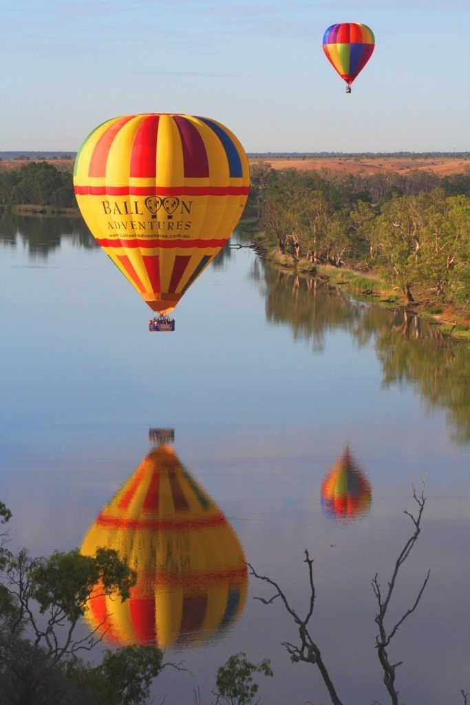 Floating Melodies, hot air balloon